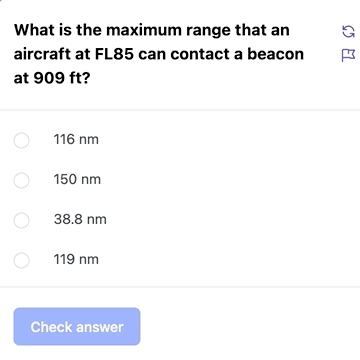 An animated GIF showing random ATPL questions